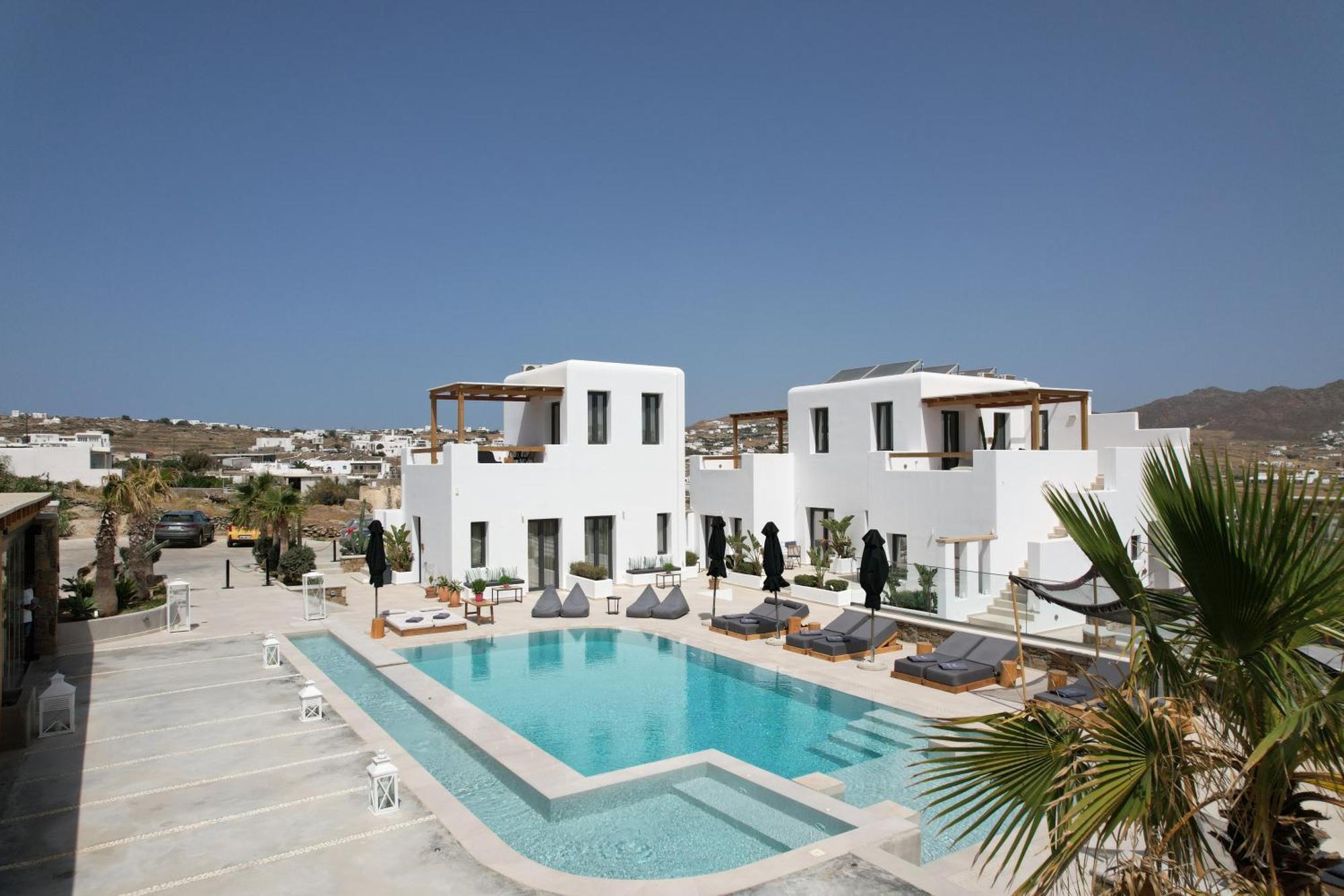 Le Palme Mykonos Hotell Klouvas Eksteriør bilde