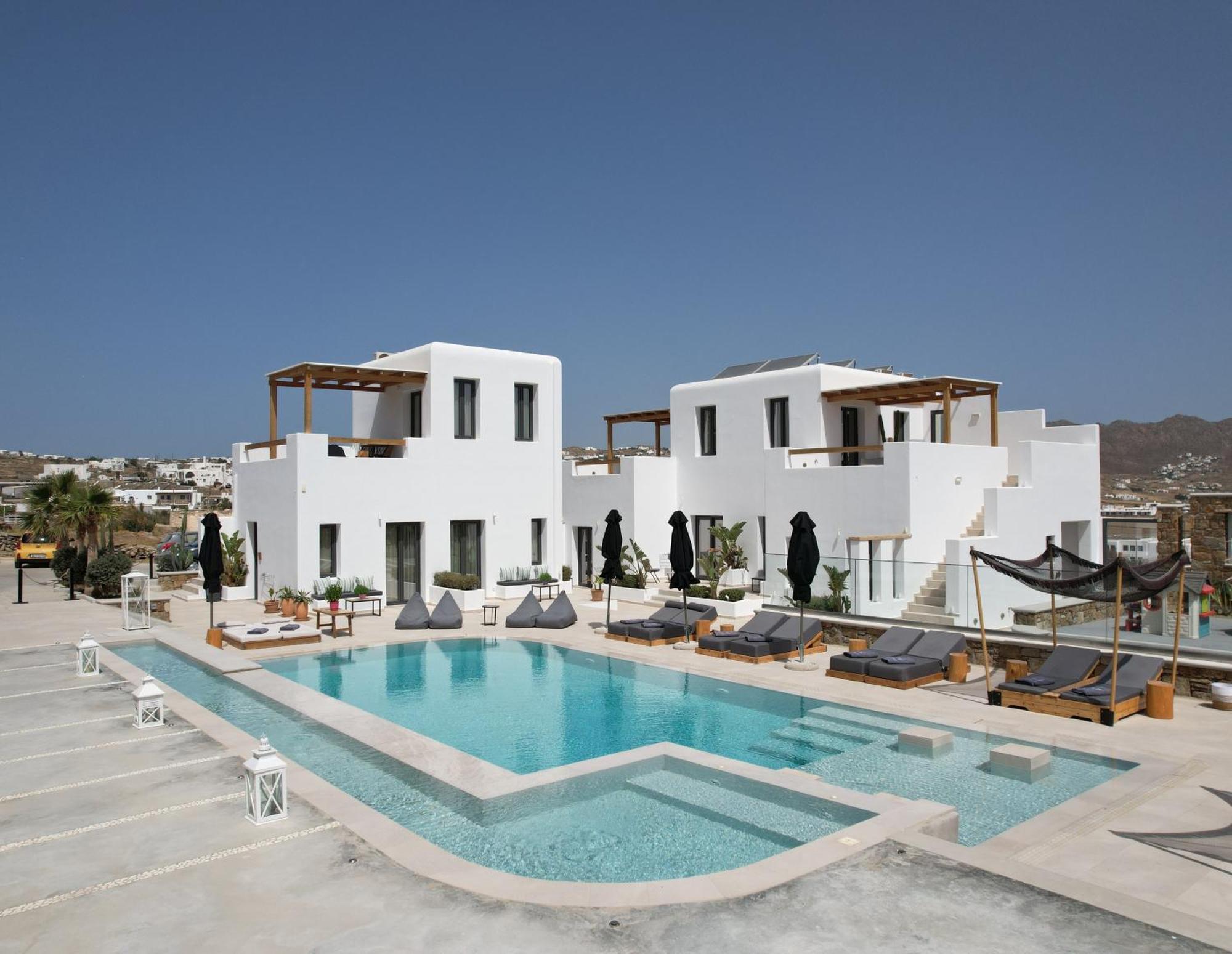 Le Palme Mykonos Hotell Klouvas Eksteriør bilde